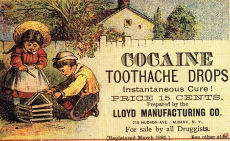 cocaine toothache-drops